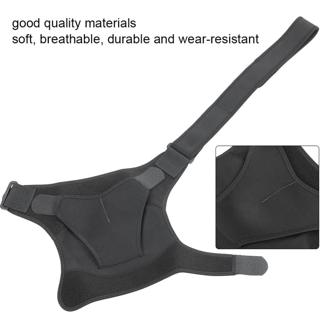 Shoulder Brace, Shoulder Sleeve Adjustable Strap 38-52 Cm/ 14.96-20.47 Inch For Joint Weakness For Shoulder Pain