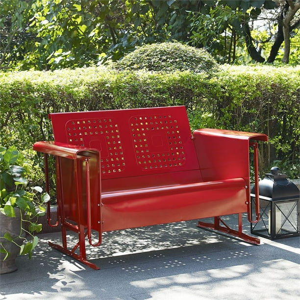 Crosley on sale glider loveseat