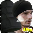 thumbnail image 2 of Quick-drying Cycling Helmet Hat Inner Cap Motorcycle Balaclavas Helmet Inner Sweat Wicking Hat for Men Women Sports Hat Caps 5pcs, 2 of 6
