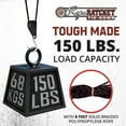 thumbnail image 4 of Carolina North Mfg 10010 .25 in. Rope Ratch & 8 ft. Rope, 4 of 4
