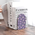 thumbnail image 6 of Naloa Daisies Flowers Wood Non-Skid Bookend for Shelves,Book Ends for Heavy Books, Book Stand for CDs,1 Pair, 6 of 7