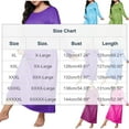 thumbnail image 3 of biudgviw Plus Size Nightgowns for Women Long Sleeve Sleep Shirts Casual Full Length Pajama Dress Loose Crewneck Loungewear, 3 of 4
