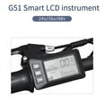 thumbnail image 4 of Electric Bike Ebike Accessories Controller G51 LCD Display 5Pin Electric Scooter Accelerator Waterproof Connector, 4 of 8