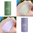 thumbnail image 3 of Mascarilla sólida de té verde para limpieza profunda y control de grasa, hidratante y purificante de poros, en formato de barra de 40g, 3 of 6