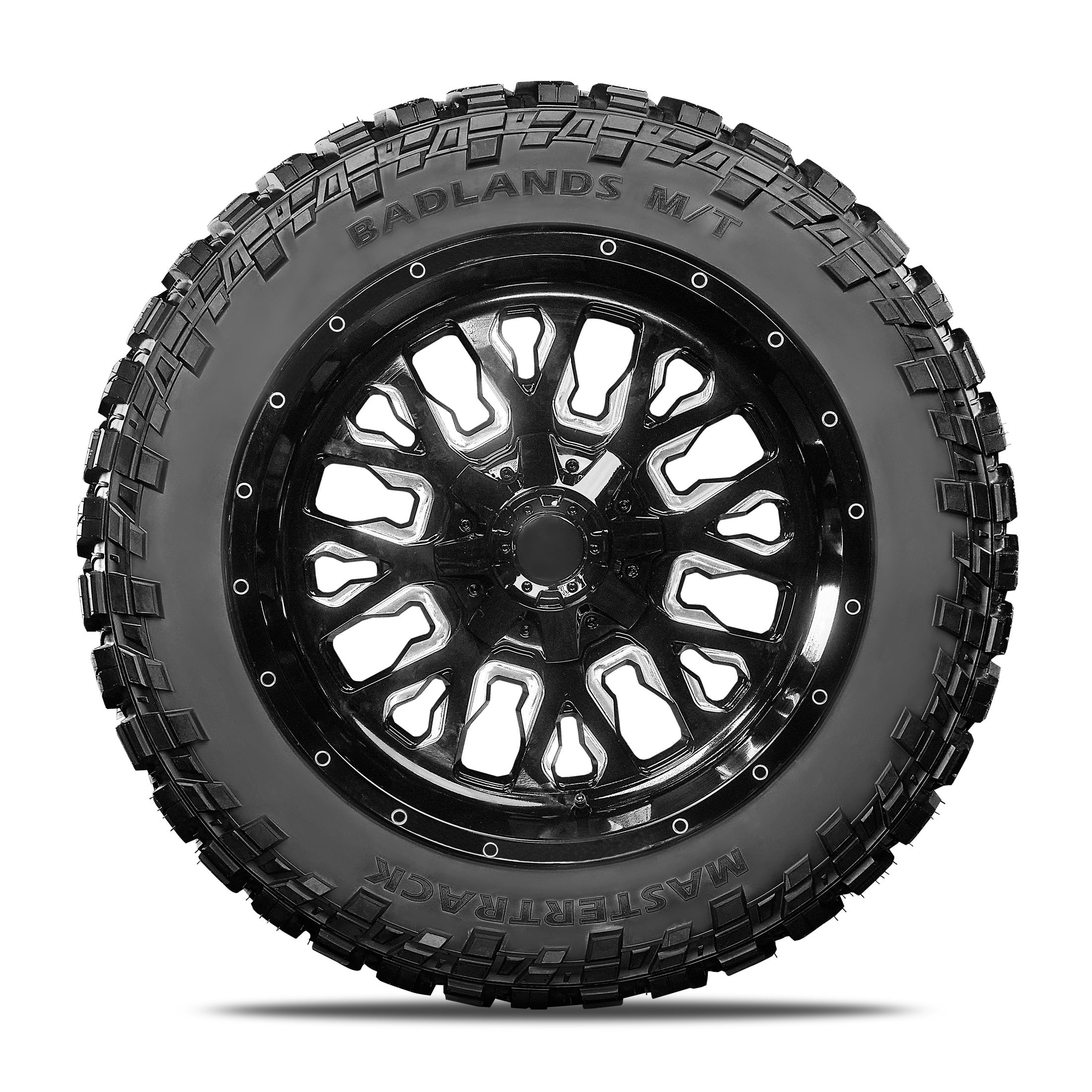 Mastertrack BADLANDS MT 33x12.50R24LT Mud Terrain 33X12.5 R24 101Q 10PR E SUV Light Truck Tire (No Rim)