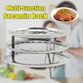 thumbnail image 6 of Steamer Rack Insert Stock Pot Steaming Tray Stand Cookware Kitchen Cooking~ I6I8, 6 of 8