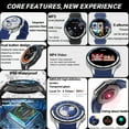 thumbnail image 2 of For OPPO WATCH X 1.43 AMOLED Smart Watch AOD Waterproof Heart Rate Sports Smartwatch MenWomen BT Call Connect Earphone TWS Music, 2 of 6