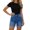#9Blue, variant on MYAOYI Womens Jean Shorts High Rise Cuffed Stretchy Hem Denim Shorts with Pockets
