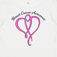 thumbnail image 4 of Inktastic Breast Cancer Awareness with Pink Ribbon Heart Boys or Girls Baby T-Shirt, 4 of 5
