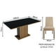 thumbnail image 5 of Juego de Comedor Mesa Tablero de Madera 6 Sillas Marrón/Negro/Imperial Renata Madesa, 5 of 6