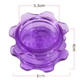 thumbnail image 3 of Food Chopper,Rotary Manual Garlic Grinder,Transparent Portable Spice Mincer for Home Dorm Camping Ginger Chili Seasoning Prep(Purple), 3 of 7