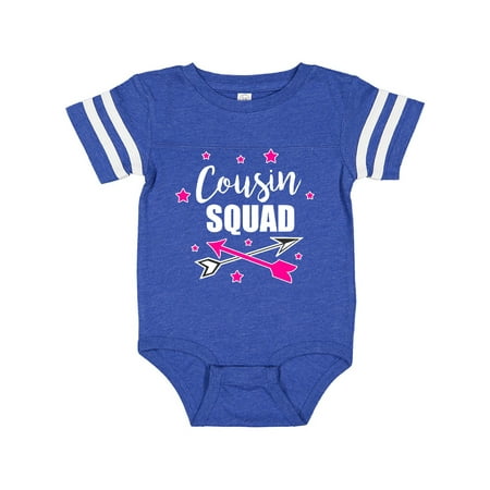 

Inktastic Cousin Squad with Arrows and Stars Gift Baby Girl Bodysuit