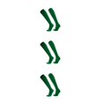 thumbnail image 1 of kurtrusly Football Socks With Style - Comfortable And Breathable For Field And Exercise Does Not Stuffy The Feet Solid Color Socks green Children's code 3Set, 1 of 6