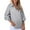 Black, variant on Women's Button Down Shirt Women 2025 Striped Smocked Cuffed Shirts Long Sleeve Collared Blouse Tops With Pocket