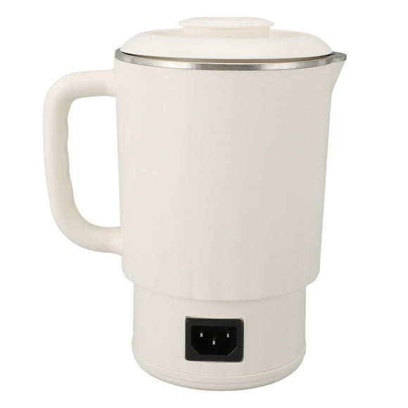 600ml Travel Electric Kettle 600W 304 Stainless Steel Portable Hot Water Boiler Heater for Tea Coffee