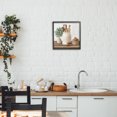 thumbnail image 3 of Stupell Industries Farmhouse Country Kitchen & Eggs Black Framed Giclee Art, 12 x 12, by White Ladder, 3 of 8