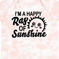 thumbnail image 4 of Inktastic Im a Happy Ray of Sunshine with Happy Sun Boys or Girls Baby Bodysuit, 4 of 5