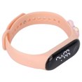 thumbnail image 4 of Reloj con banda de silicona para niños, resistente al agua, muñeca navideña de dibujos animados en 3D, reloj deportivo Digital para niños con pantalla LED grande, 4 of 8