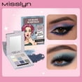 thumbnail image 2 of Misslyn 9 Colors Eye Believe in Fairtales Eyeshadow Palette #03 Happily Ever After, Ultra-pigmented Shimmer & Matte Shades Eye Shadows Makeup with Double-Ended Makeup Brush, 2 of 8