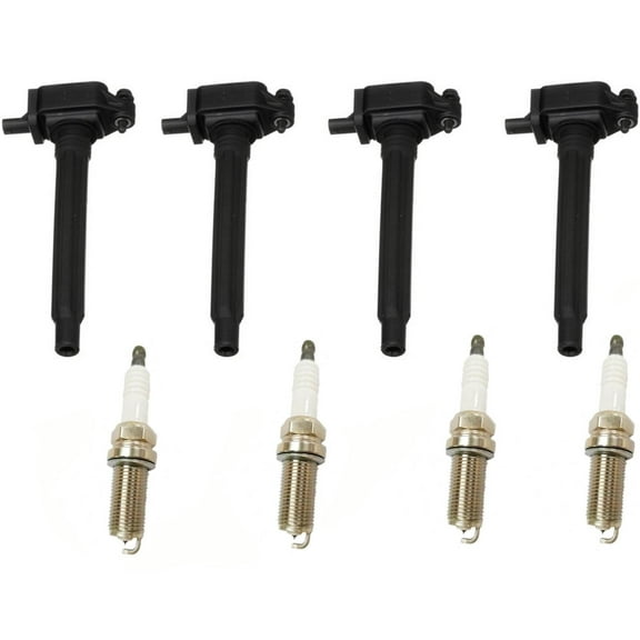 4 Direct Ignition Coil & Spark Plugs For 2015-2021 Jeep Renegade 2.4L