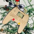 thumbnail image 3 of Handmade Wooden Money Holder Christmas Tree Reindeer Money Clip Wallet Ornament with Blessing Placing Money Dispenser for Christmas Tree Home, 3 of 8
