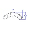 thumbnail image 3 of BizChair Black LeatherSoft Reception Configuration, 5 Pieces, 3 of 7