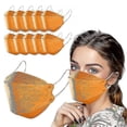 thumbnail image 4 of 50 piezas de máscara facial desechable para adultos con correa transpirable de 4 capas para la cara Bandana-50PCS-Blue Sincero Electrónica, 4 of 5
