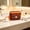 🌻 Orange#335, variant on Travel Toiletry Bag with Waterproof Fabric, Inner Mesh Compartments and Zipper for Vacation Business Trips