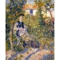 thumbnail image 3 of Pierre-Auguste Renoir 20x24 Black Modern Framed Museum Art Print Titled - What's in the Garden (What Lopez) (1876), 3 of 5