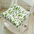 thumbnail image 3 of Billuyoard 2 piezas de cojín de asiento cuadrado moderno y decorativo para silla, cojín cuadrado para silla, cojines para asiento de silla Decoración del hogar estilo étnico 40*40cm, 3 of 6