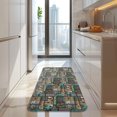 thumbnail image 4 of Multicolor Bigfoot and Text Pattern Kitchen Rug Mat,Kitchen Runner Rugs Non Skid Washable,Decorative Kitchen Floor Mats for Kitchen,Sink,Laundry,17"x47.2", 4 of 7
