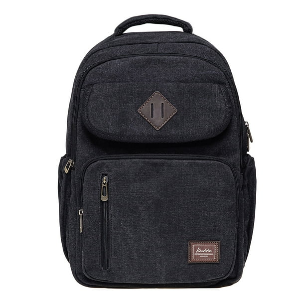 KAUKKO Casual Daypacks Mochilas multipropósito, Mochila al aire libre, Mochila de viaje (NEGRO) KAUKKO KF17-BLACK
