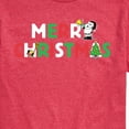 thumbnail image 3 of Peanuts - Merry Christmas Snoopy - Men's Short Sleeve Graphic T-Shirt, 3 of 6