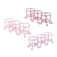 thumbnail image 4 of HILABEE 3pcs Drying Rack for Makeup Sponges Blender/Makeup Remover /Facial Pads Red, 4 of 9