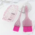 thumbnail image 4 of Pink Juego de cuencos y cepillos para teñir el pelo con Mango antideslizante, herramienta de estilismo, 1 Juego, 4 of 5