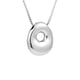 thumbnail image 1 of Collar con Inicial Personalizado para Mujer y Mamá - Colgante de Aleación Bañado En Plata, Regalo de Joyería con 12 G de Peso | Acabado Galvanizado, 1 of 2