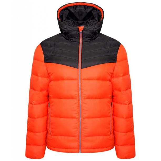Dare 2B - Chaqueta Acolchada Hot Shot de Deflector para Hombre (Brillo Ámbar, Negro) Dare 2B UTRW8258_P