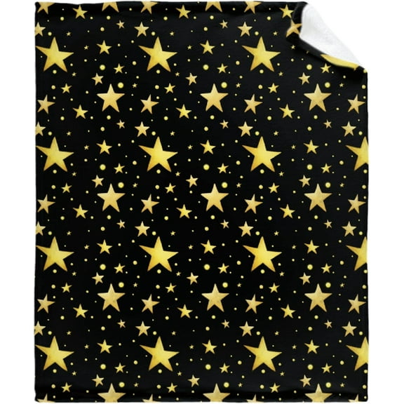Christmas Star Blanket Gifts Super Soft Lightweight Flannel Blankets Throw for Kids, Adult, Suitable for Couch, Sofa, Bed, Camping, Travel All Seasons 30"x40" for Baby