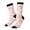 3 Black, variant on Pig Print Adult Socks for Men & Women,Calf Socks, Ankle Socks,Boots Socks,Breathable Casual Sock,Unisex Crew Socks
