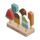thumbnail image 2 of Juego de helados de madera, juguete de simulación, juguete de cocina Montessori, juego de rol, heladería realista para regalos preescolares, niñas y, 2 of 9