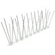 thumbnail image 4 of 10 púas para pájaros, ahuyentadores de pájaros, picos para palomas exteriores con base de plástico para pájaros pequeños, palomas, cuervos y pájaros carpinteros, para valla, techo y balcón, 4 of 4
