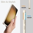 thumbnail image 3 of JETech Slim Fit Case for Samsung Galaxy S23+ / S23 Plus 5G 6.6-Inch, Soft TPU Thin Protective Phone Cover with Matte Finish, Shockproof (Cream), 3 of 7