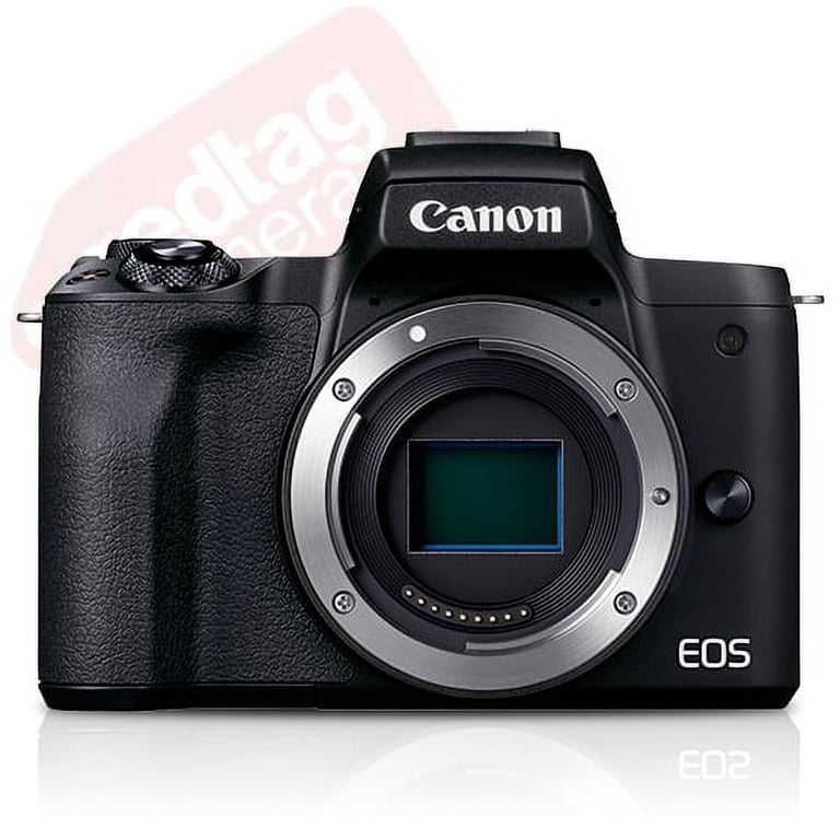 Canon EOS M50 Mark II, 24.1 MP Mirrorless Camera, UHD 4K Video, Wi
