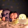 thumbnail image 4 of LED Children Night Light Bedside Lamp Baby Silicone Touch Lamp with Touch Switch(warm yellow light), 4 of 5