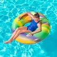 thumbnail image 4 of Salvavidas Dona Inflable Colorida Psicodelico Bestway Plástico Resistente, 4 of 5