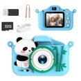 thumbnail image 1 of Cámara digital Pisexur para niños, 1080P, con tarjeta de 32 GB, de silicona suave y resistente a los golpes, ideal como regalo de cumpleaños para niñas y niños de 3 a 12 años. Electrónica infantil, o, 1 of 5