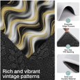thumbnail image 3 of Black Marble Gold Wave Pattern Kitchen Rugs Sets Of 3,Kitchen Runner Rugs Non Skid Washable,Decorative Kitchen Floor Mats for Kitchen,Sink,Laundry,17"x30"+ 17"x47" + 17"x59", 3 of 6