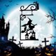 thumbnail image 5 of Estatua de Jardín de Halloween Yuarrent a Prueba de Agua Metal, 5 of 6