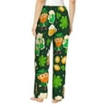 thumbnail image 3 of Haiem St Patrick's Day10 Women's Pajama Pants Ultra Lightweight Pjs Bottoms Sleepwear Bottom Pants With Pocket Drawstring-XX-Large, 3 of 9