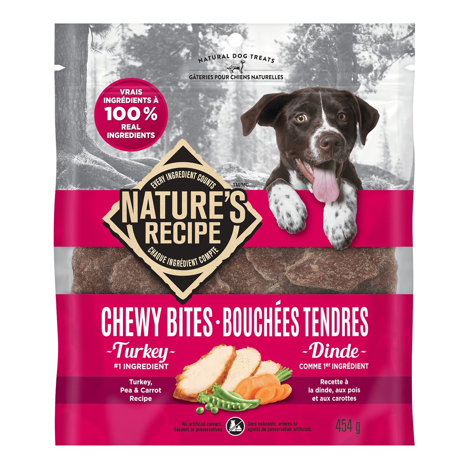 NATURES RECIPE NR BITES TKY 454G